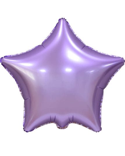 Звезда Сиреневый Сатин 46см