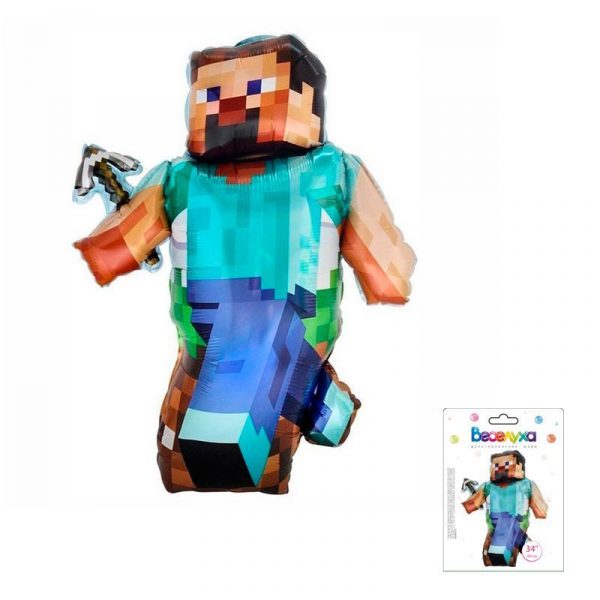 Фигура пиксели Стив 86 см