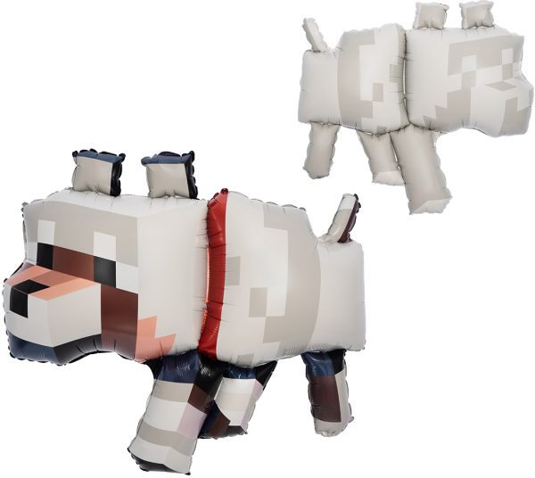 Фигура пиксели волк