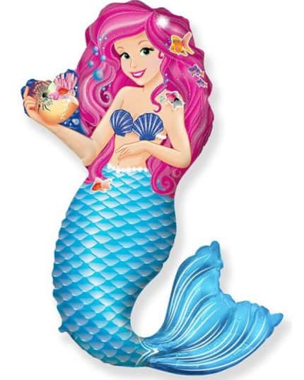 Фигура Русалочка с ракушкой 102 см